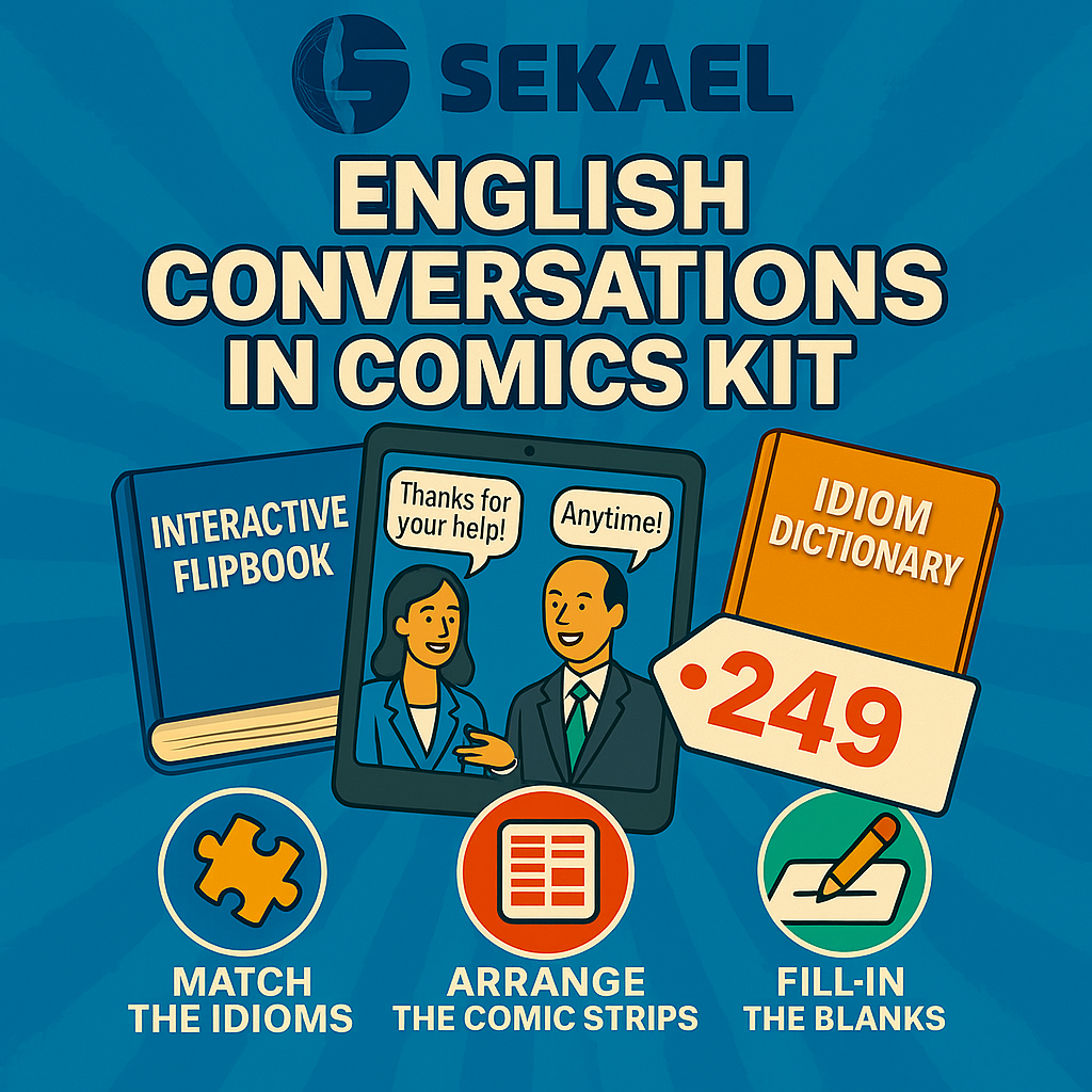 Master Real-World English With Comics, Games & Interactive Flipbooks