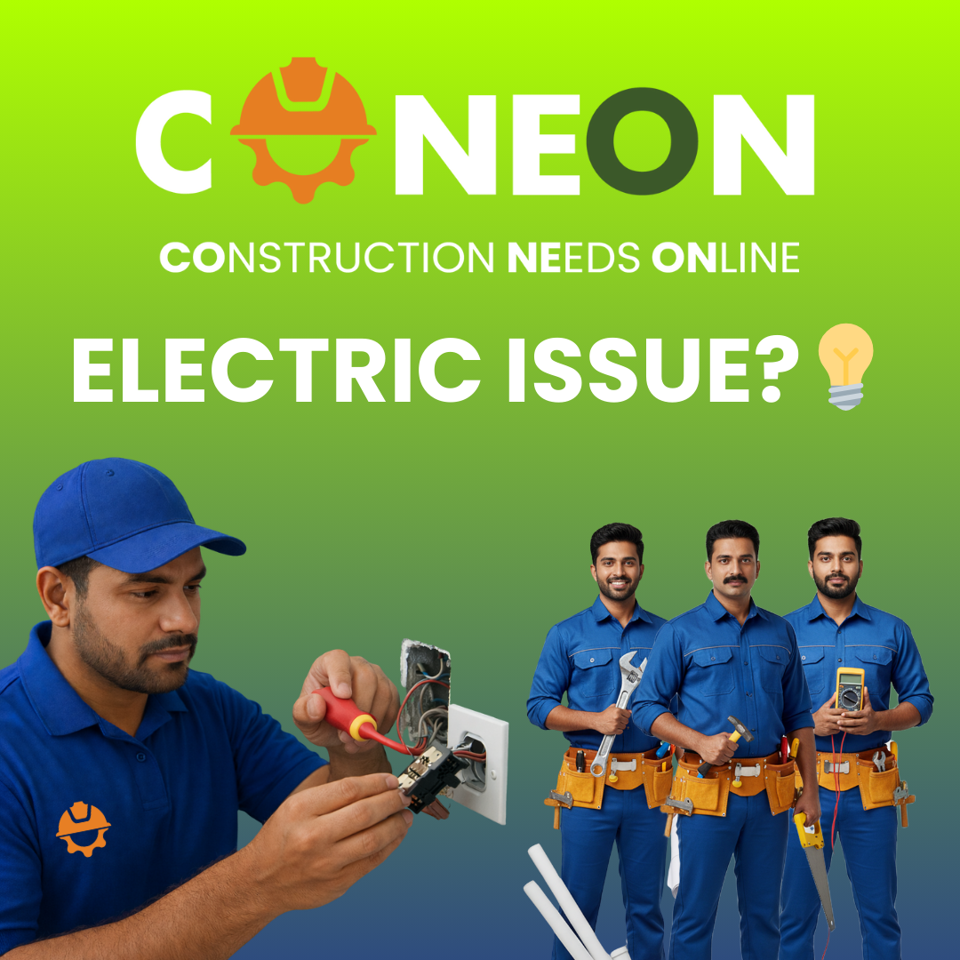 Coneon – Best Electrician in Gurgaon for Fast & Reliable Electrical Repairs