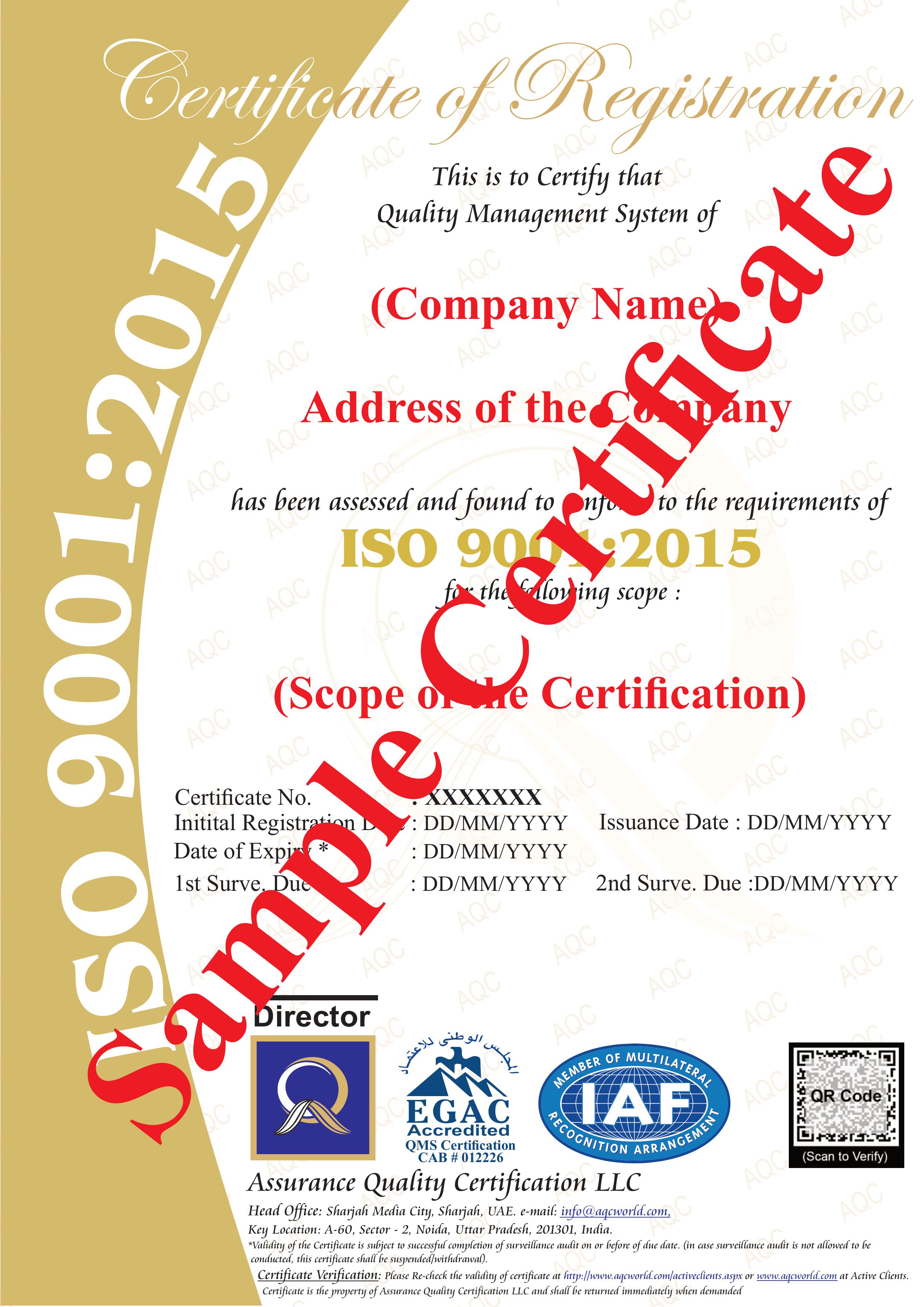 Get Registered with Us for ISO 9001 Certification & Drive Growth