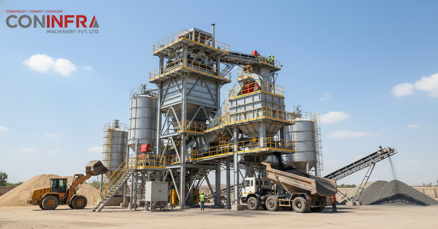 Cost Effective Batch Mixing Plant for Superior Asphalt Production and Productivity