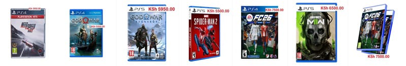 New playstation games 5