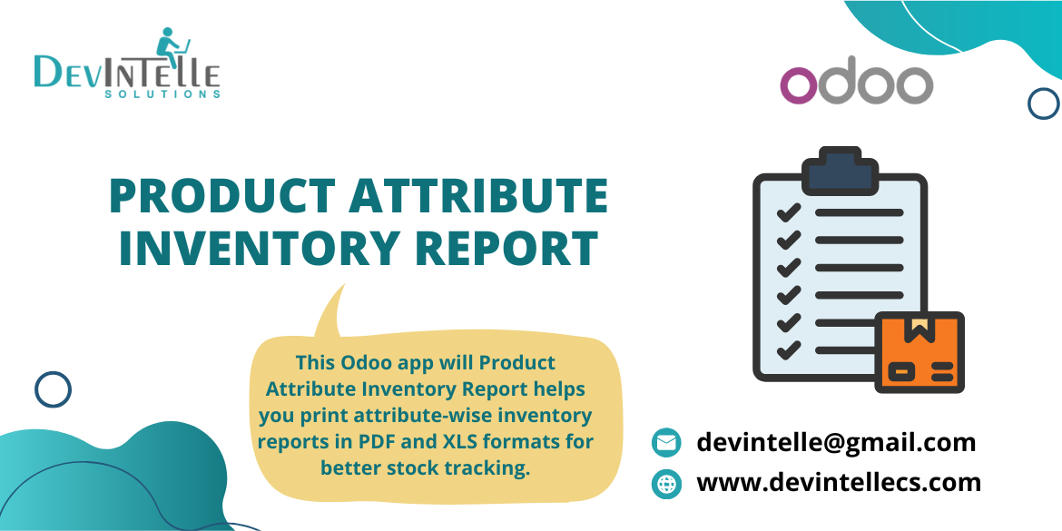 Product Attribute Inventory Report in Odoo