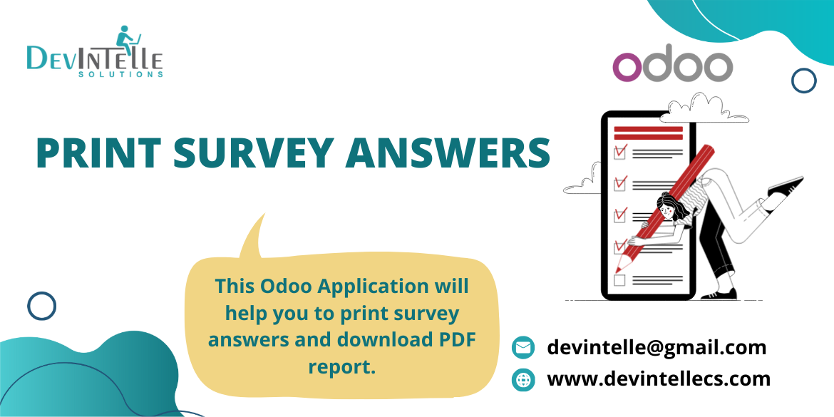 Print Survey Answers Report in Odoo