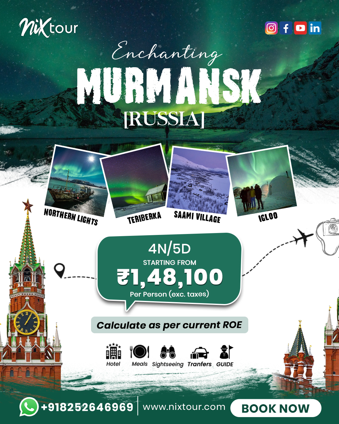 Romantic Russia Tour Packages for Honeymoon & Couples