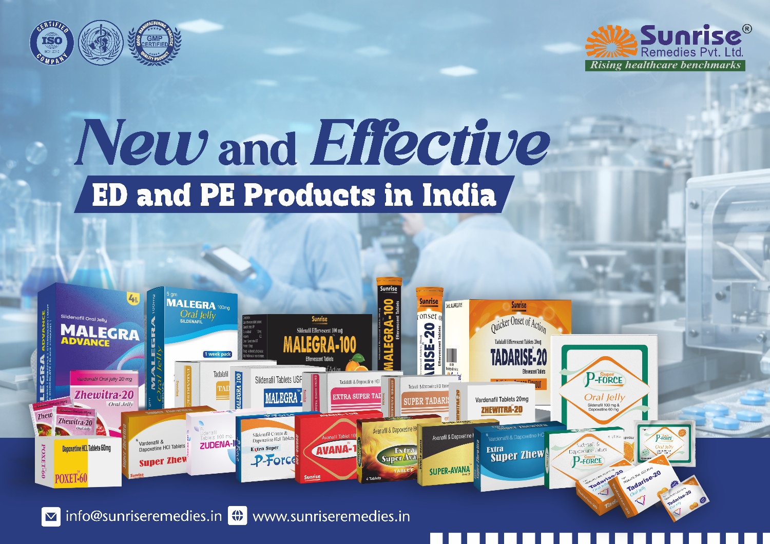 Erectile Dysfunction Medicine Manufacturer Company
