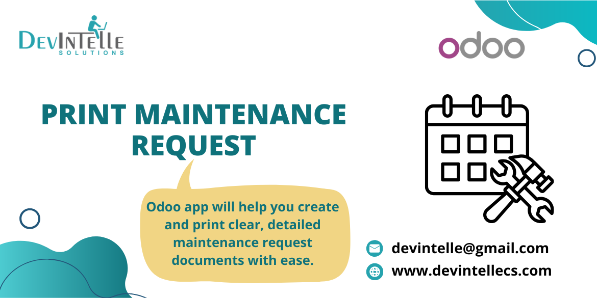 Print Maintenance Request in Odoo