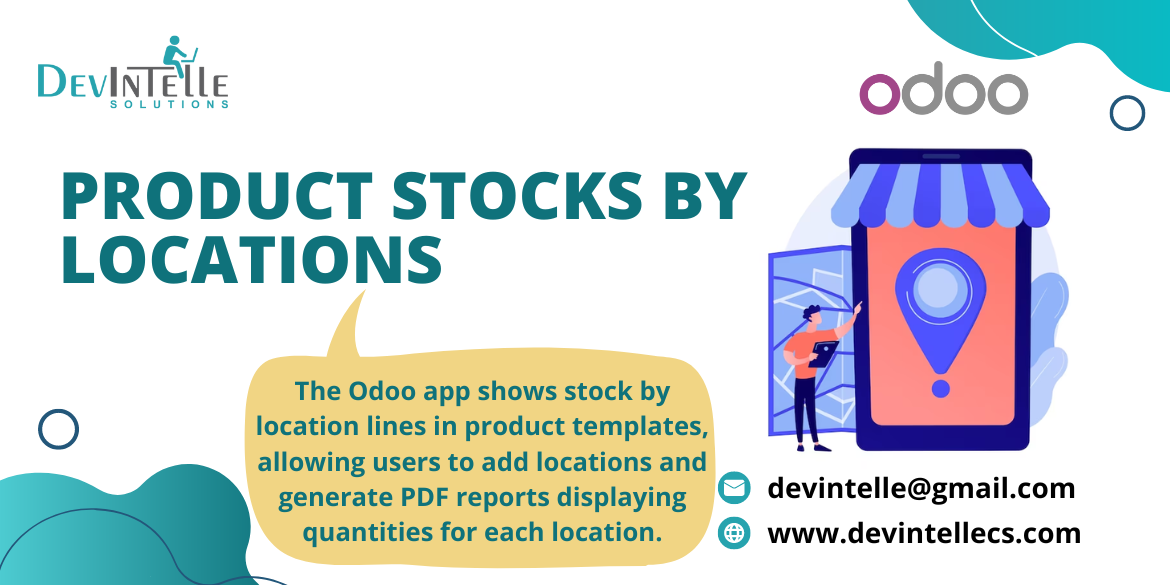 Product Stocks By locations & Report in Odoo