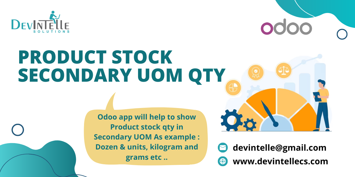 Product Stock Secondary UOM QTY in Odoo